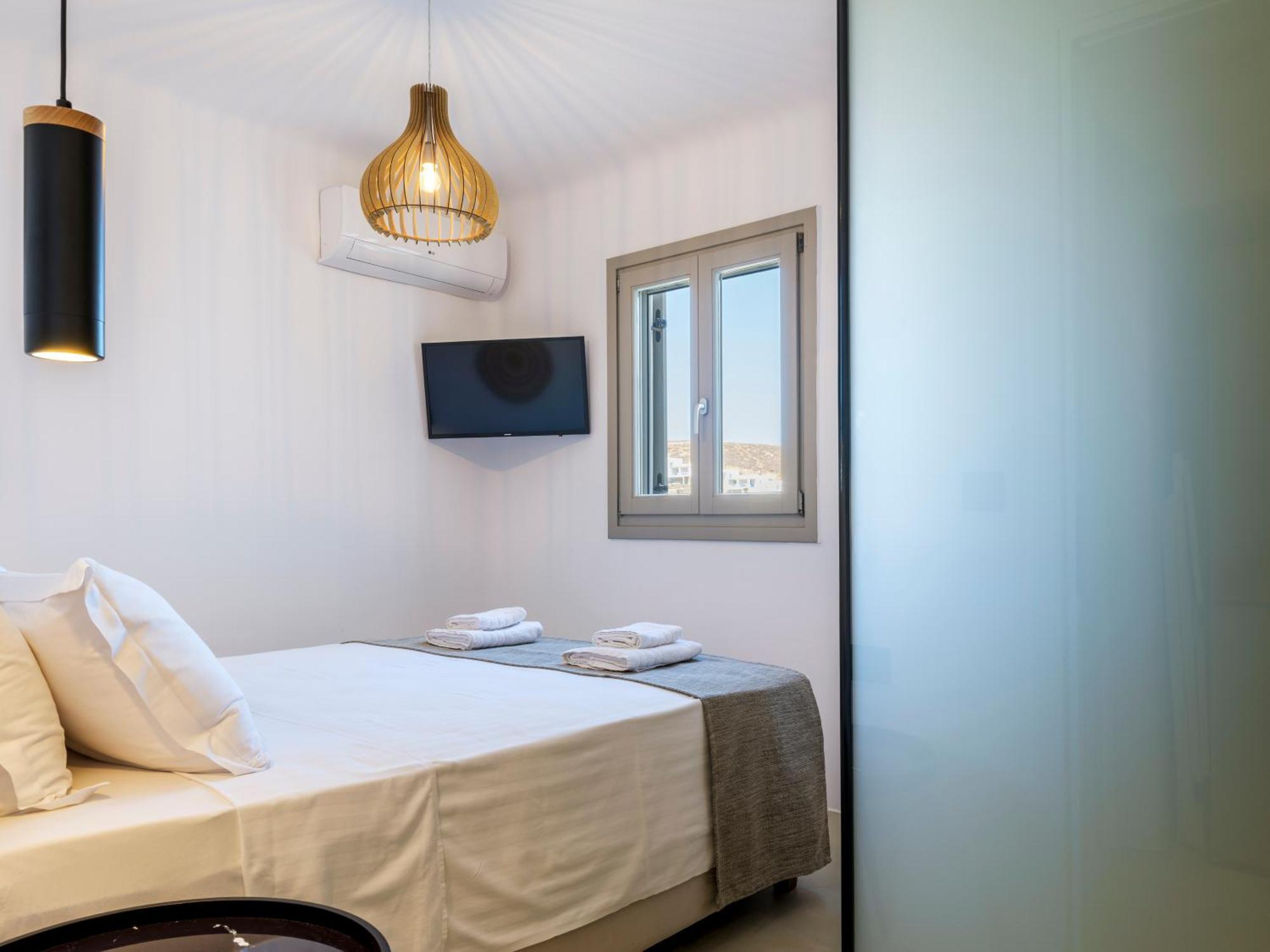 Sea Rock & Sky Private Mykonos Residence Merchia Beach Экстерьер фото