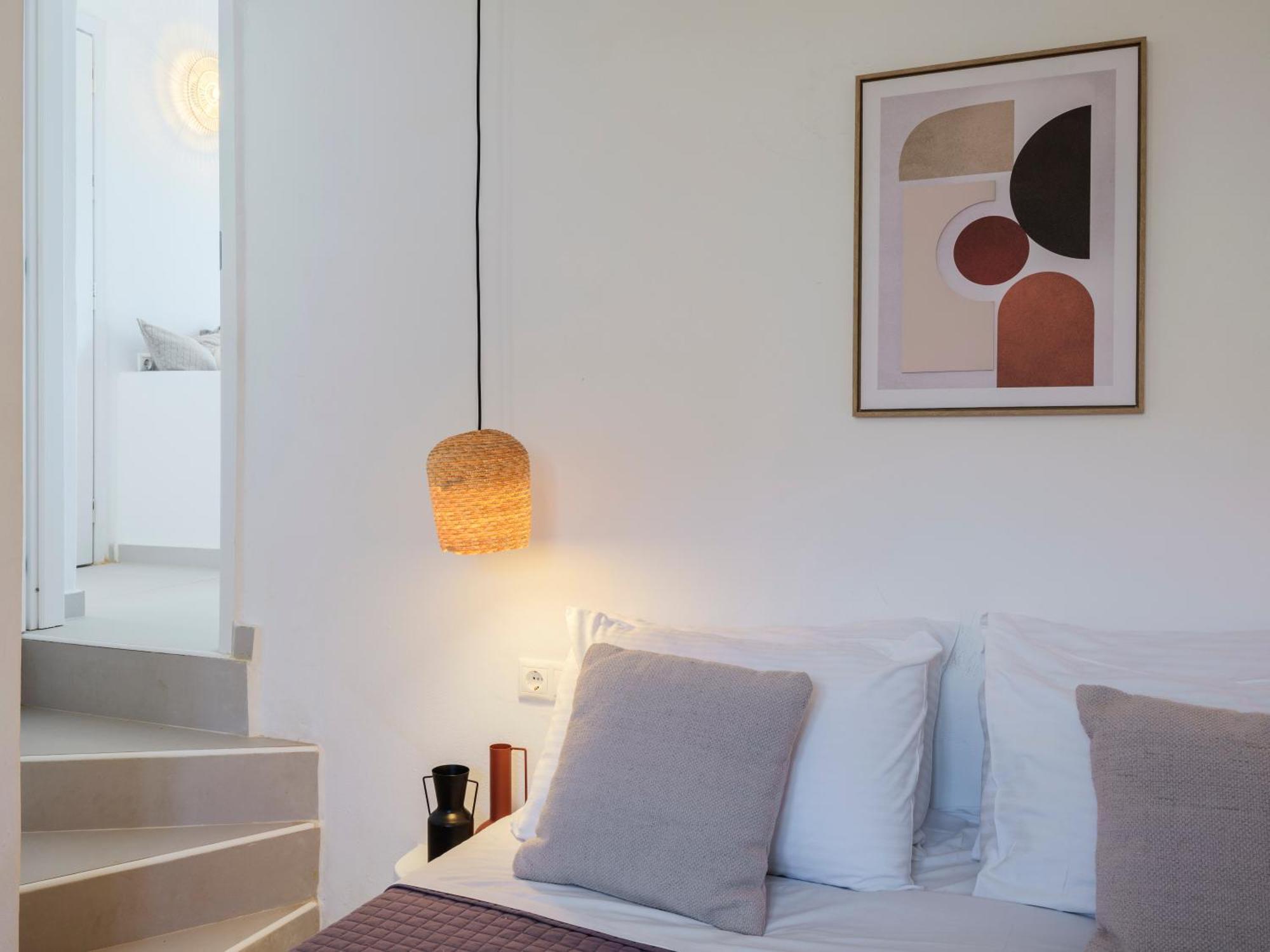 Sea Rock & Sky Private Mykonos Residence Merchia Beach Экстерьер фото